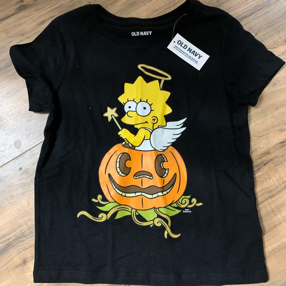 Girl’s Old Navy Simpson’s Halloween Tee Shirt